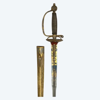 COURT SWORD of the ARENBERG FAMILY - Germany, Former Monarchy - XVIIIth century