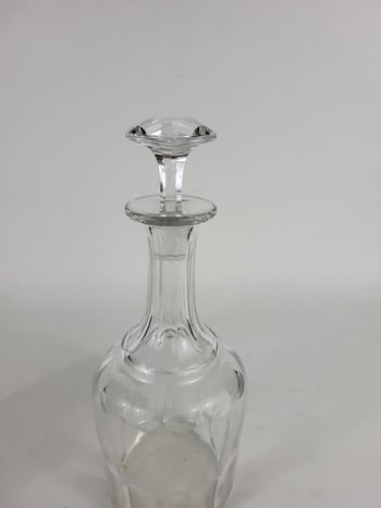 Carafe et bouteille en cristal de Baccarat