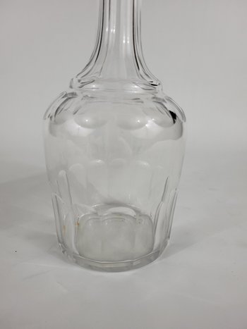 Carafe et bouteille en cristal de Baccarat