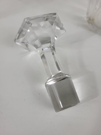 Carafe et bouteille en cristal de Baccarat