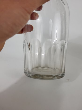 Carafe et bouteille en cristal de Baccarat