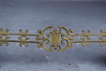 Important Pair Of Bronze Fireplace Andirons XIXth Century