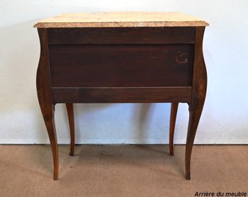Commode Sauteuse en Acajou, style Transition Louis XIV / Louis XV – Début XXe