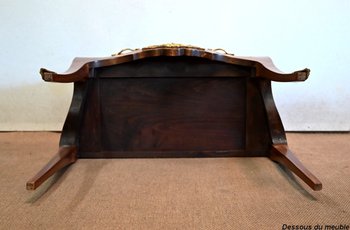Commode Sauteuse en Acajou, style Transition Louis XIV / Louis XV – Début XXe