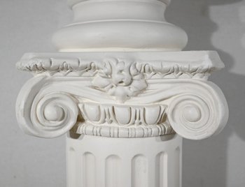 Busto di Antinoüs su colonna - Fine XIX secolo