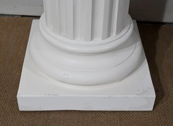 Busto di Antinoüs su colonna - Fine XIX secolo