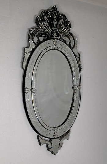 Miroir Ovale Vénitien – 1940