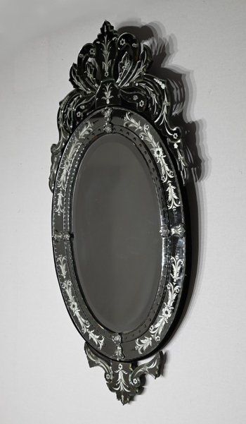Miroir Ovale Vénitien – 1940