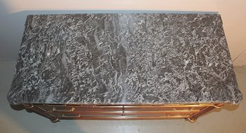 Cassettone in mogano, periodo Luigi XVI - XVIII secolo