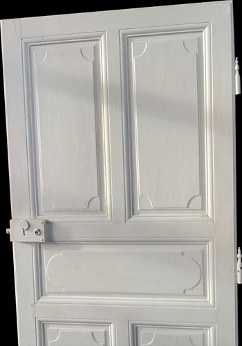 rois Portes Ancienne à écoinçons époque XVIIIème En Chêne Boiserie Porte