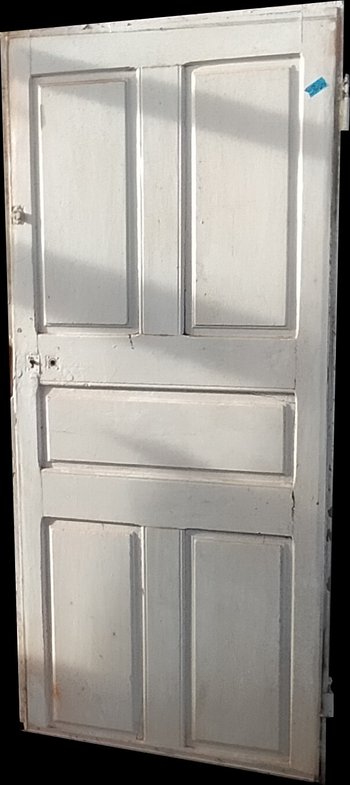 rois Portes Ancienne à écoinçons époque XVIIIème En Chêne Boiserie Porte