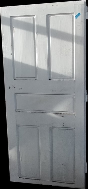 rois Portes Ancienne à écoinçons époque XVIIIème En Chêne Boiserie Porte