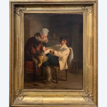 Scena interna nello stile di David TENIERS il Giovane.