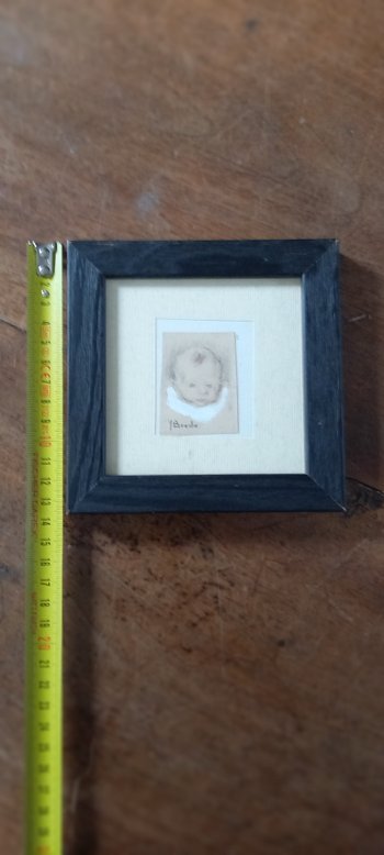 Disegno su pietra nera: Yvonne Brudo (XIX-XX)