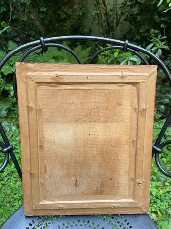 Stillleben Öl Auf Tafel Signiert Louis Dricot