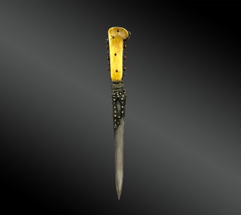 COLTELLO chiamato Kard - Turchia, periodo ottomano - Prima metà del XIX secolo