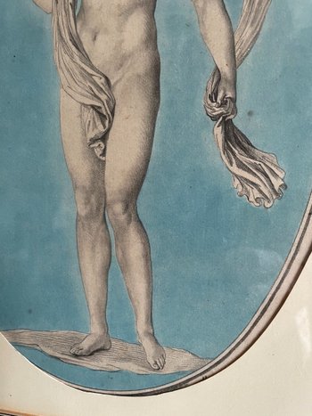 Drawing Print Of The Boizot Venus