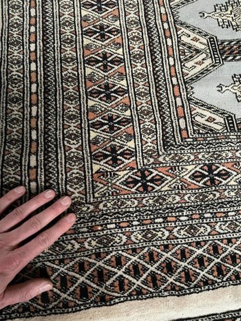 Orientteppich Mit Hellem Ton