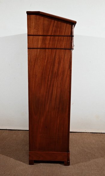 Pupitre Faux Cartonnier en Acajou, époque Restauration – 1ère Partie du XIXe