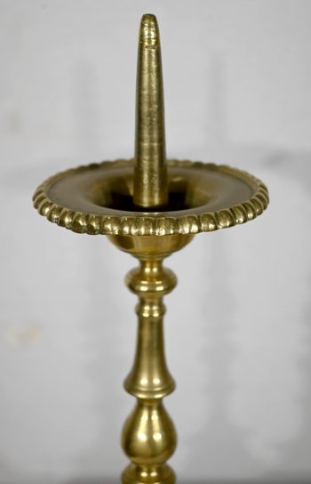 Pair of Gilded Bronze Candle Picks - 2nd half XIXth century