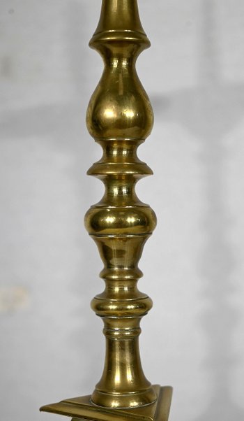 Pair of Gilded Bronze Candle Picks - 2nd half XIXth century