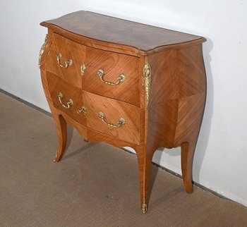 Small Chest of Drawers in cherry wood, Louis XV style - Early XXth century