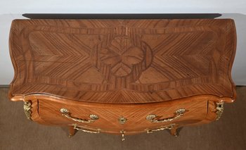 Small Chest of Drawers in cherry wood, Louis XV style - Early XXth century