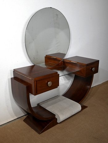 Coiffeuse Paquebot en Palissandre, Art Déco – Début XXe