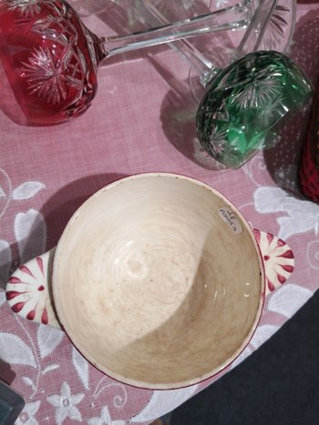 Service de table Longwy en faïence modèle Marseille 45 pièces