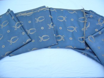 5 Empire style silks from the 19th century