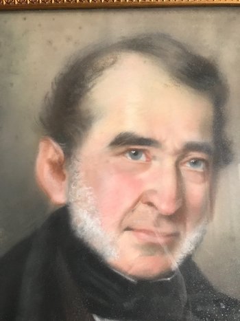 Pastel Portrait of Baron Pavel zu Nienstetten