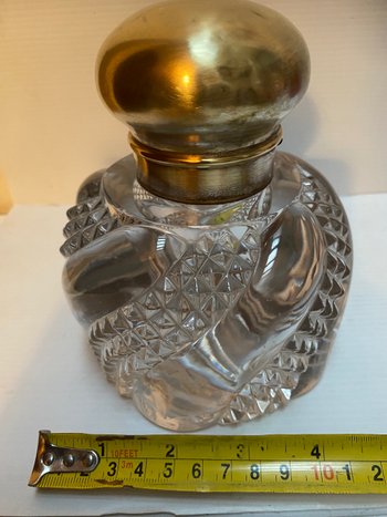 TINTENFASS AUS BACCARAT-KRISTALL