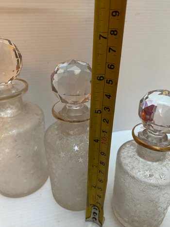SUITE OF 3 BOTTLES IN SAINT LOUIS