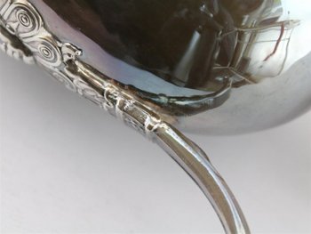 Restauro di caffettiere in argento