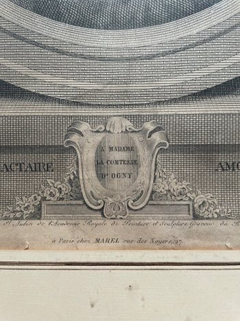 Estampe Louis XVI Libertine