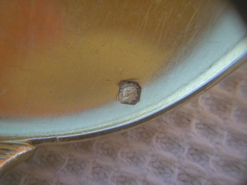 Eiscreme-Servierlöffel aus massivem Silber und Vermeil-Vermeil Goldschmied Jules MONNEY neunzehnten