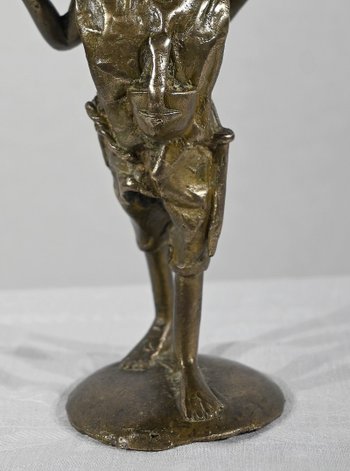 Bronzo "Il contadino indocinese", Asia - Inizio XX secolo