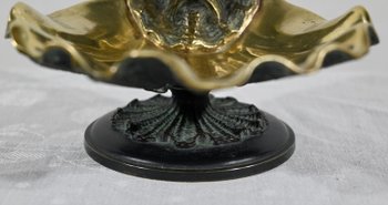 Bronze inkwell with double patina - 2nd part of the 19th century