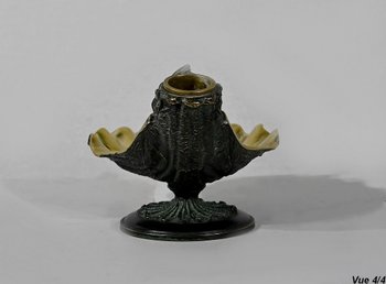 Bronze inkwell with double patina - 2nd part of the 19th century