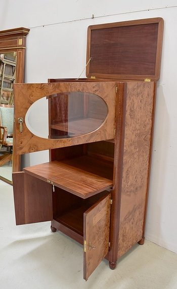 Mobili in impiallacciatura di Thuja Art Déco - XX secolo