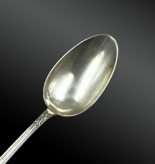 Part De Ménagère (six knives, six spoons, two serving pieces) in silver