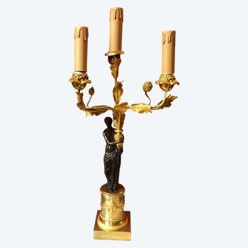 Candelabro in stile antico, periodo Impero