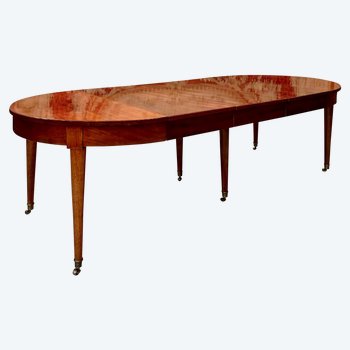 Table A Bandeau En Acajou De Style Louis XV Epoque XIXeme