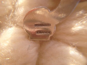 6 Christofle silver-plated knife holders, Marie-Antoinette model