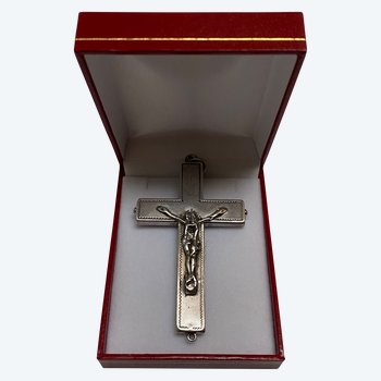 CROSS IN SOLID SILVER XVIII TH