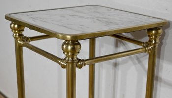 Desserte en Marbre et Laiton, Art Déco – 1920
