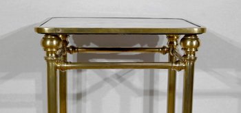 Desserte en Marbre et Laiton, Art Déco – 1920