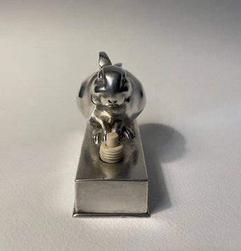 Bronze ArtDeco ''Lapin Bijou'' SANDOZ / SUSSE Frères (sonnette)