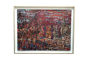 Jacques Pinon 1927 2018 Abstrakt Sakrale Kunst Glasmalerei Kirche Mit Le Corbusier