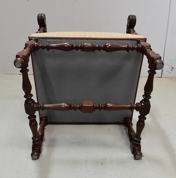 Paire de Fauteuils en Chêne Clair, style Louis XIII / Louis XIV - Début XXe
